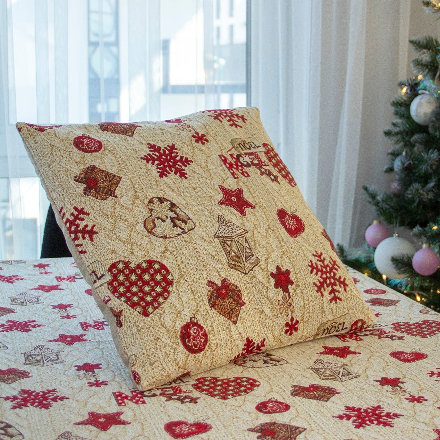 Christmas Throw Pillow Covers Decorative Cushion Double Sided Cover Pillowcase