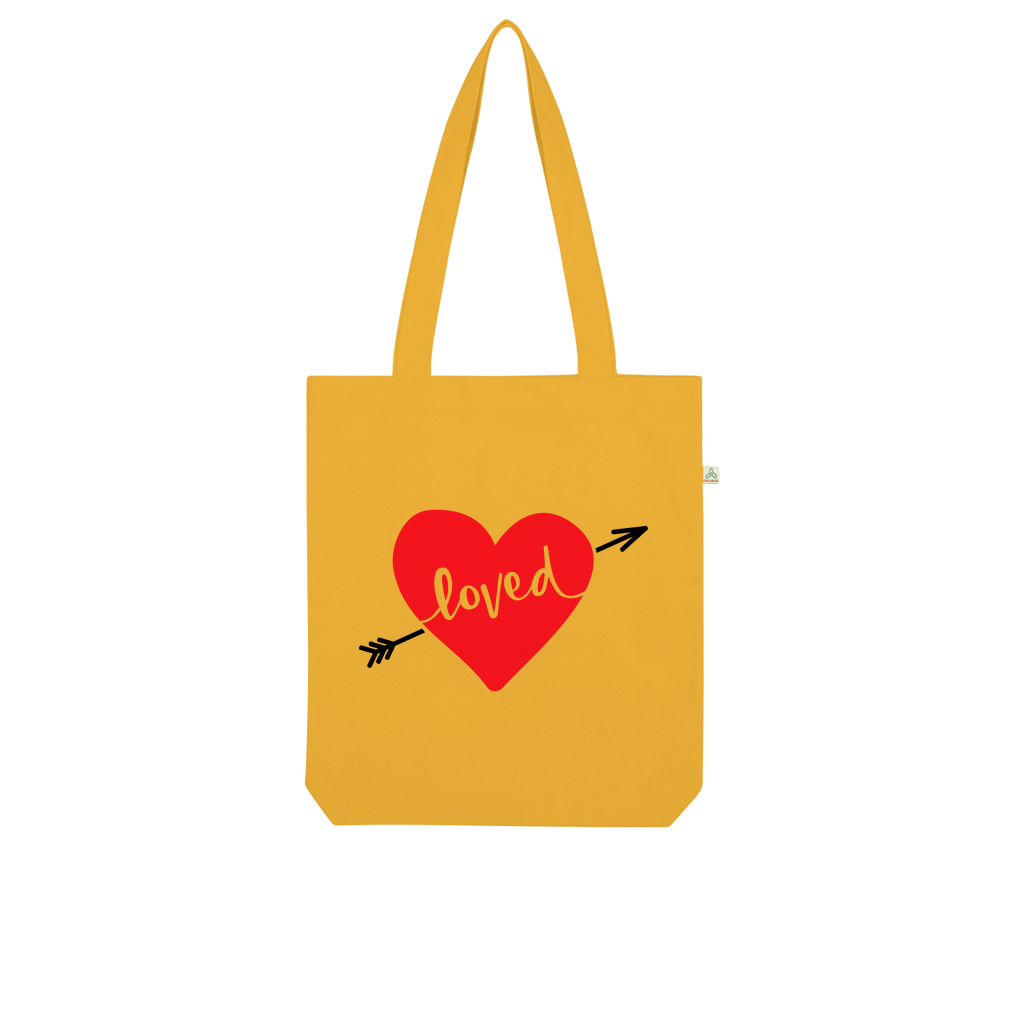 loved Organic Tote Bag