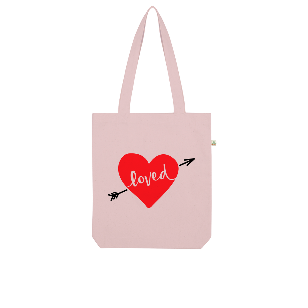 loved Organic Tote Bag