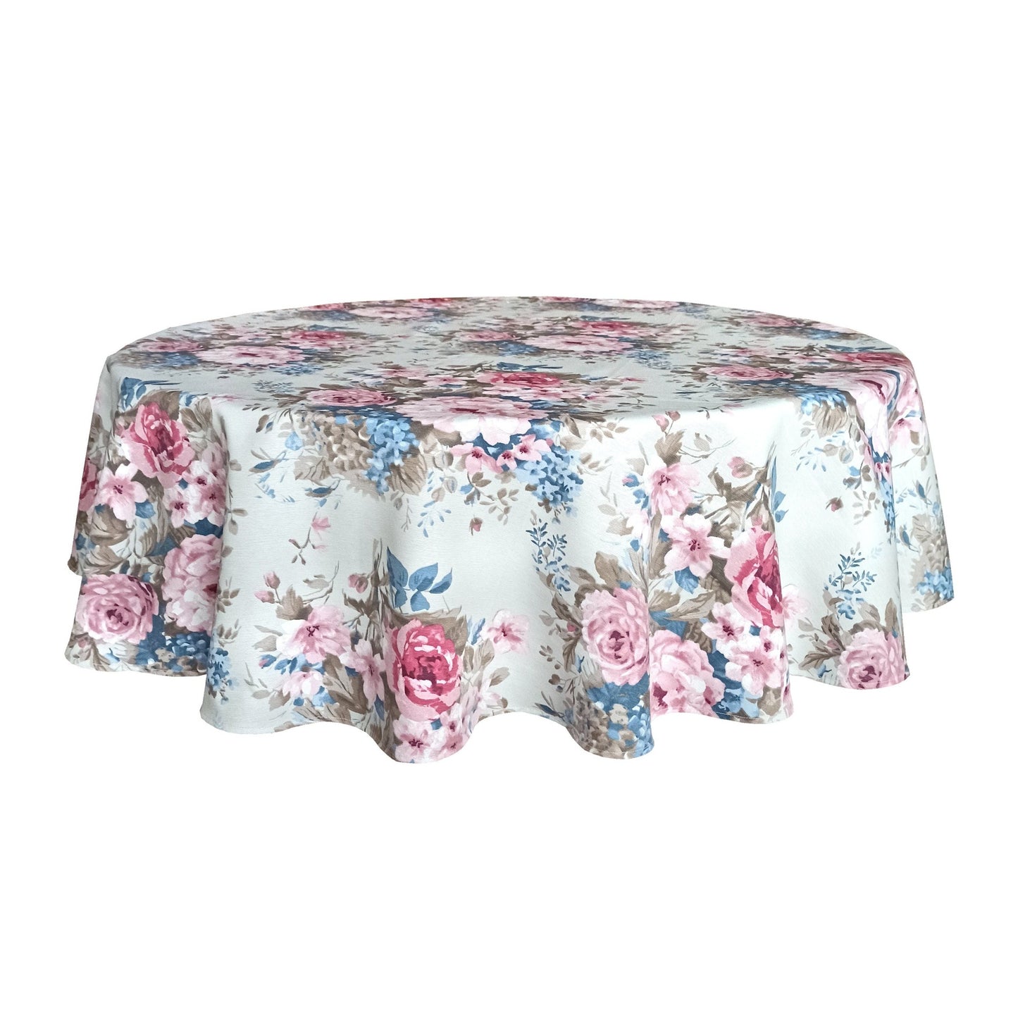 Waterproof Tablecloth Natural Fabric 100% Cotton with Teflon coated ColorfulMaystat 