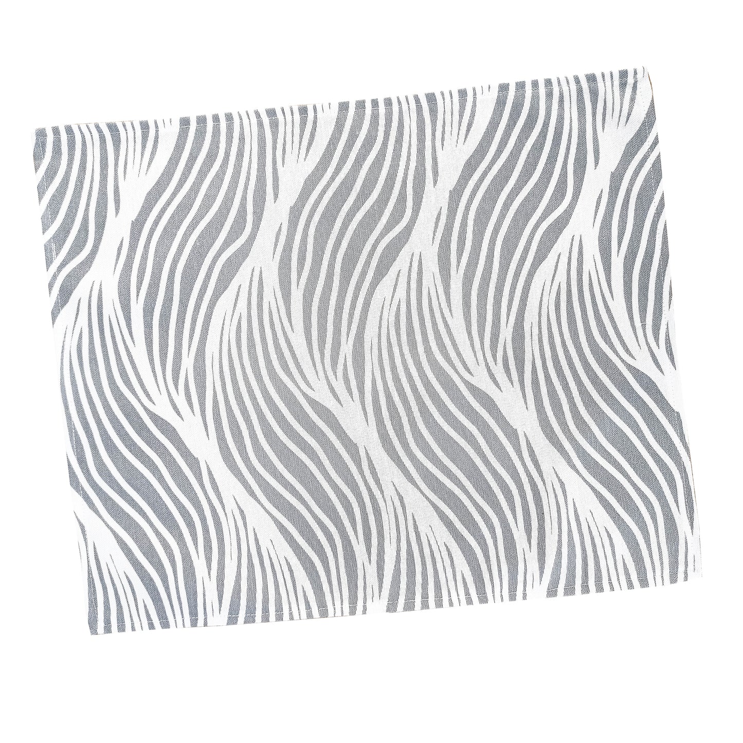 Placemats Waterproof Fabric Gray Modern (set of 2) Size: 12in X 16in (30cm X 40cm)