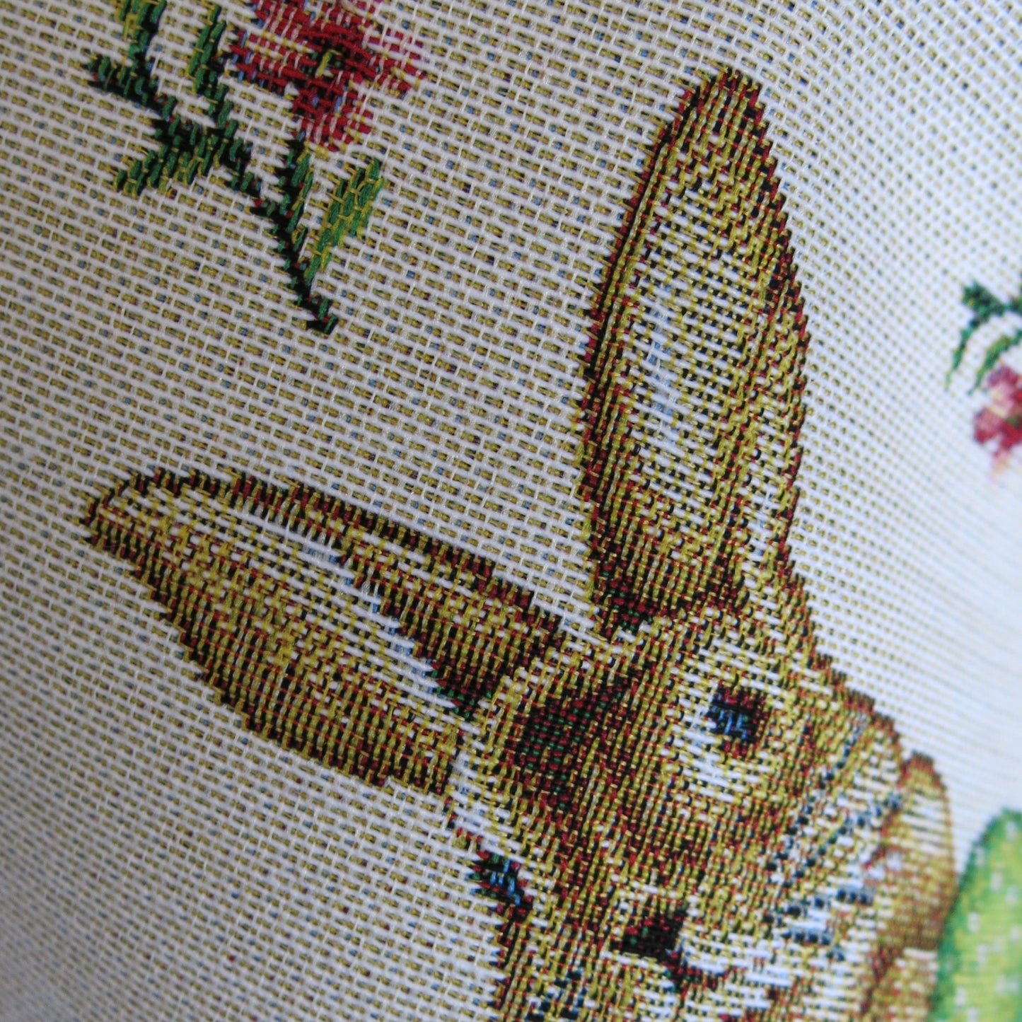 Round Easter Tablecloth Floral Cute Bunny Tapestry Table linen