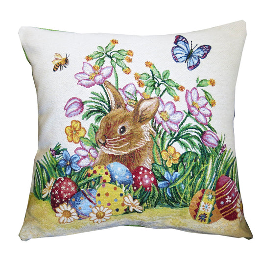 Throw Pillows Cover Easter Bunny Design Decorative Pillow case