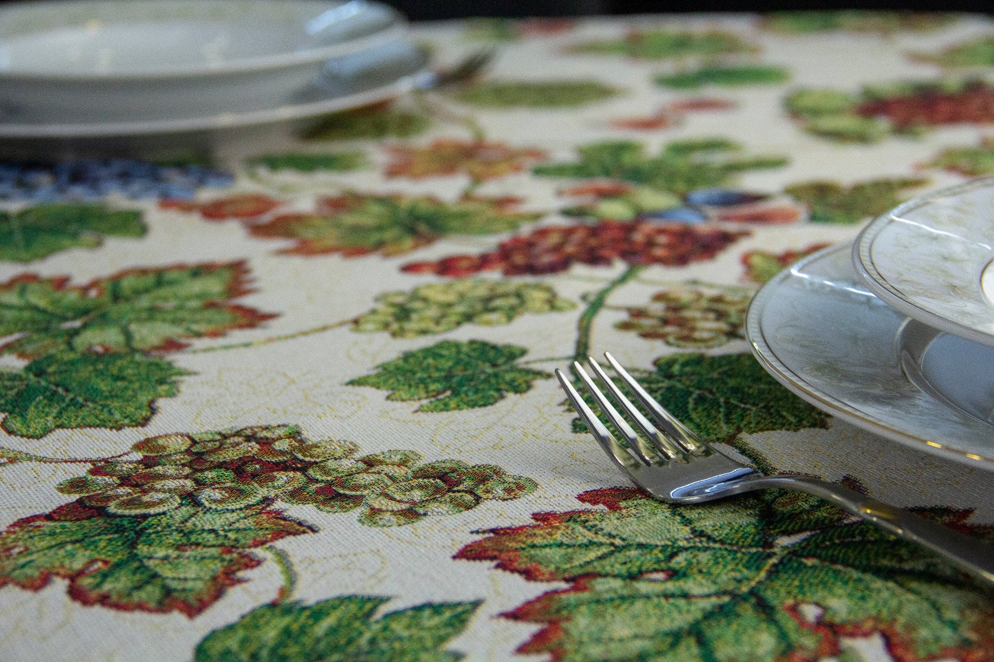 Round Tablecloth Floral Cute Flowers Tapestry Table linen