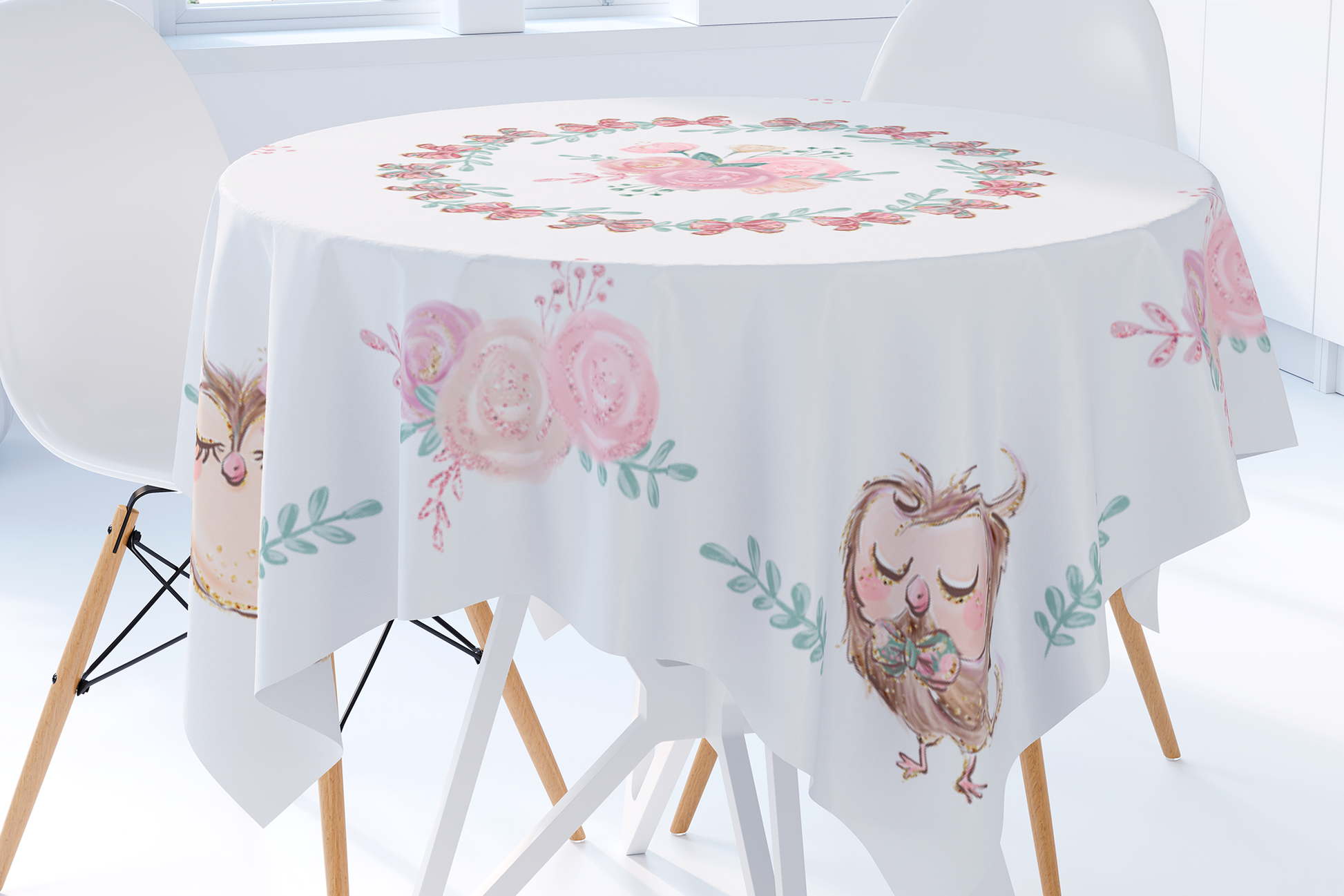 Owl themed tablecloths