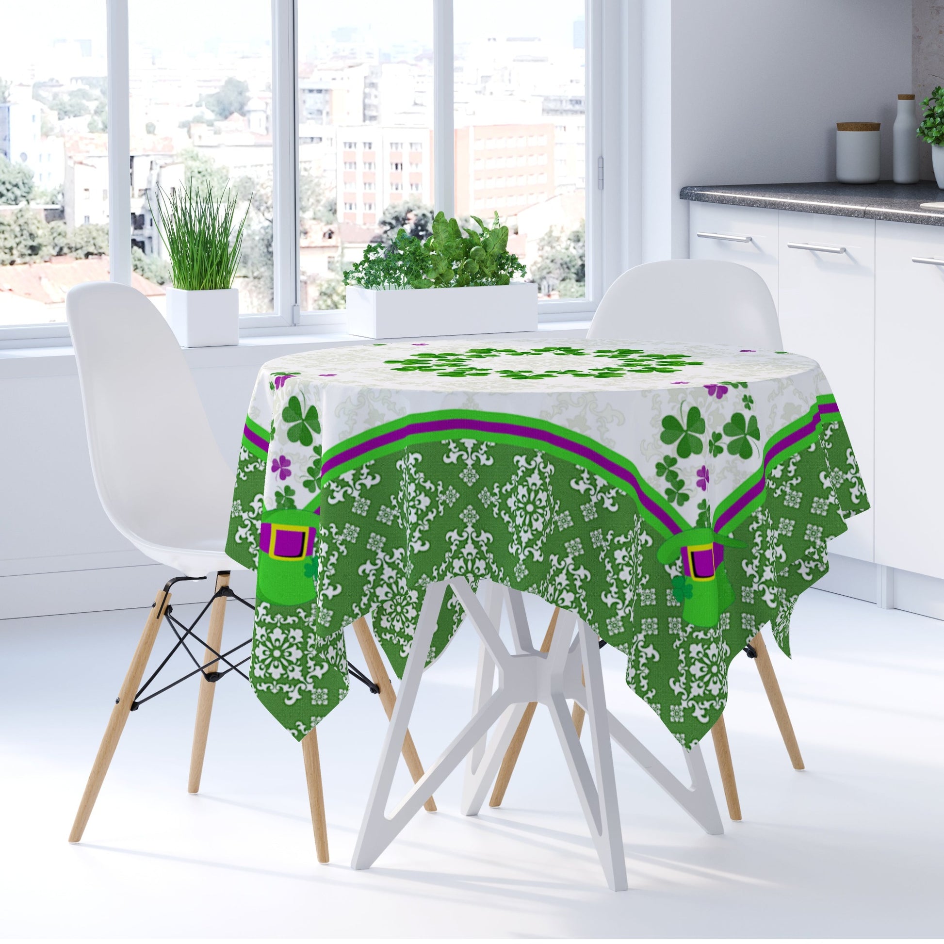 Saint Patricks Day Decorations Tablecloths Green Irish Day Party Decoration Clovers